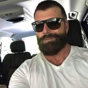 Retro Oversized Square Men Sunglasses Black Frame